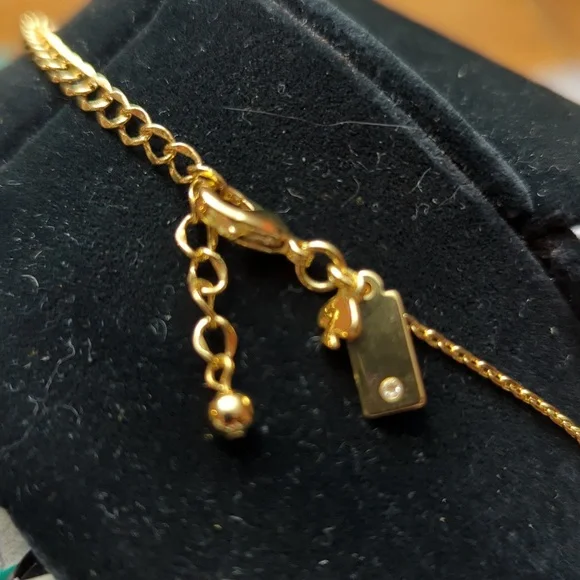 NWOR (#332) Kate Spade Desert Muse Bunny Rabbit Necklace and Stud Earrings Set - Picture 5 of 6